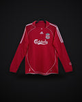 2006/2007 Retro Liverpool Home Football Long Sleeve Jersey