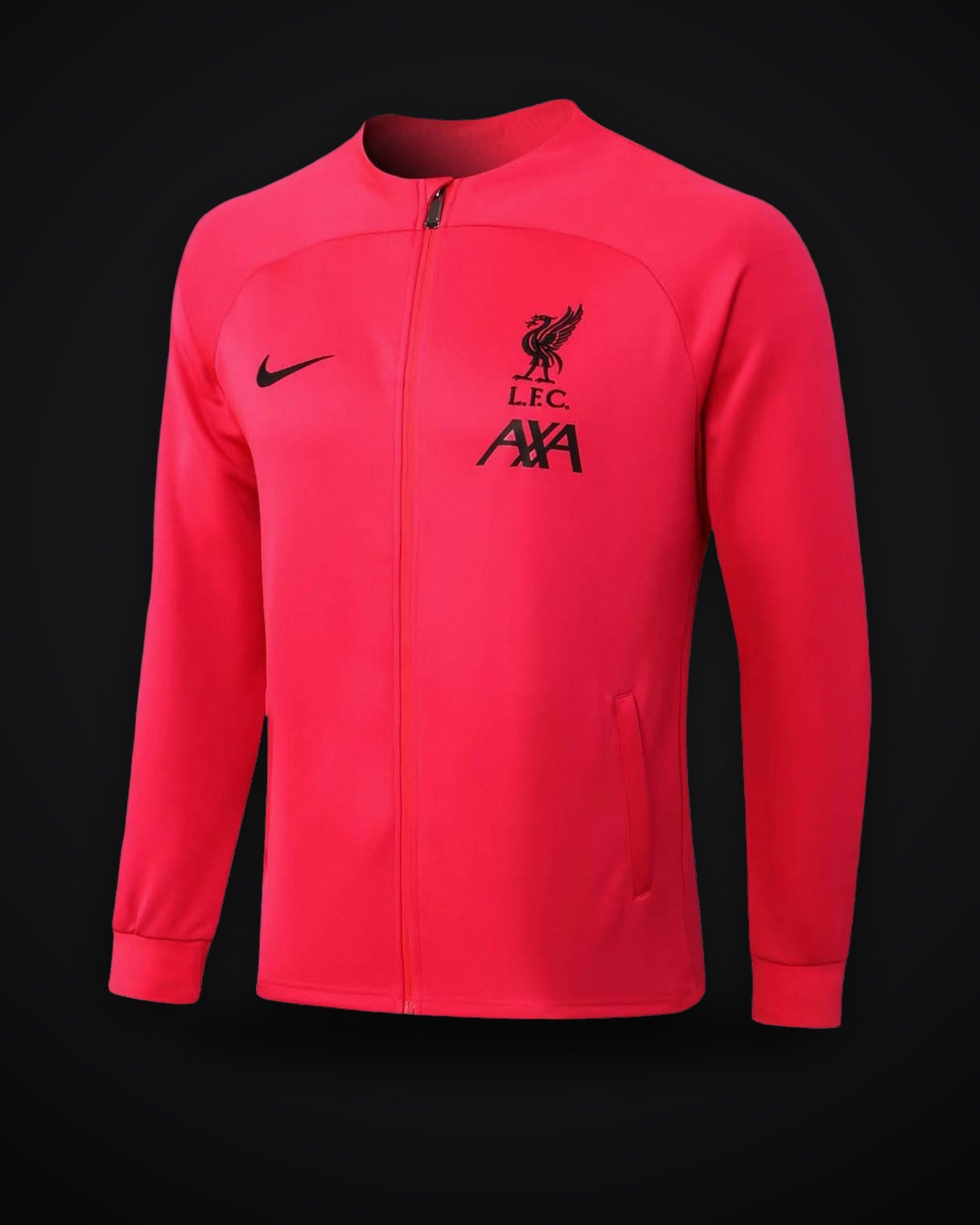 2022/2023 Liverpool Long Zipped Jacket Pink Jersey