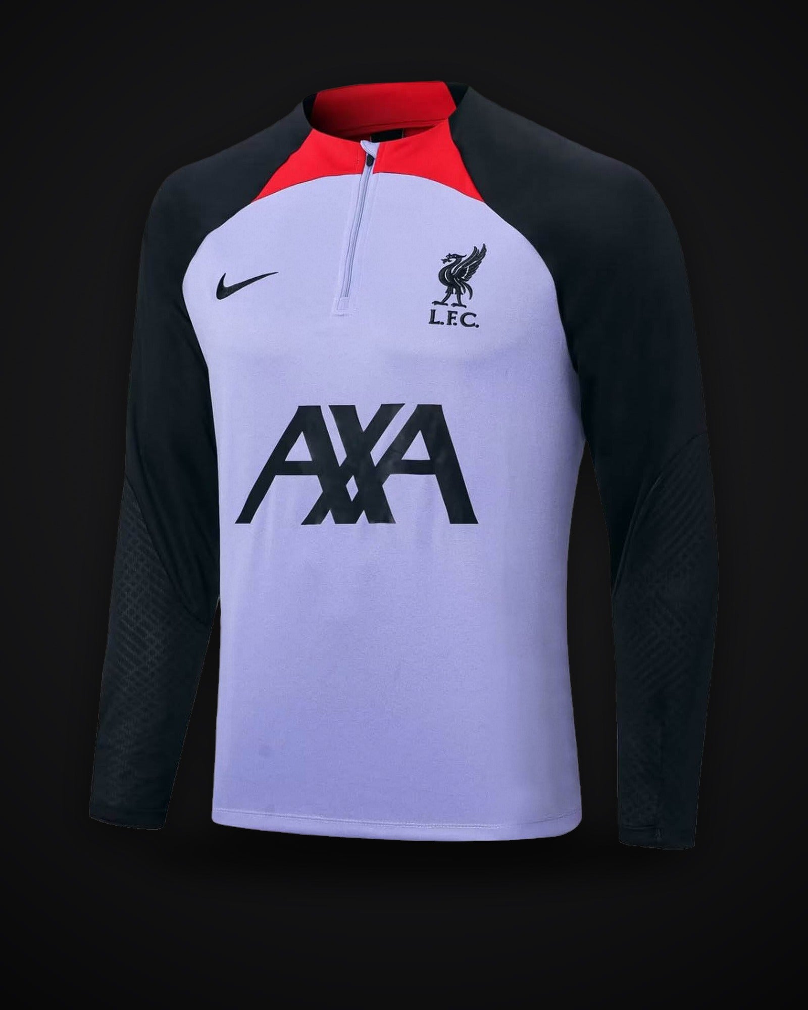 2022/2023 Liverpool Half-Pull Training Suit Purple Jersey