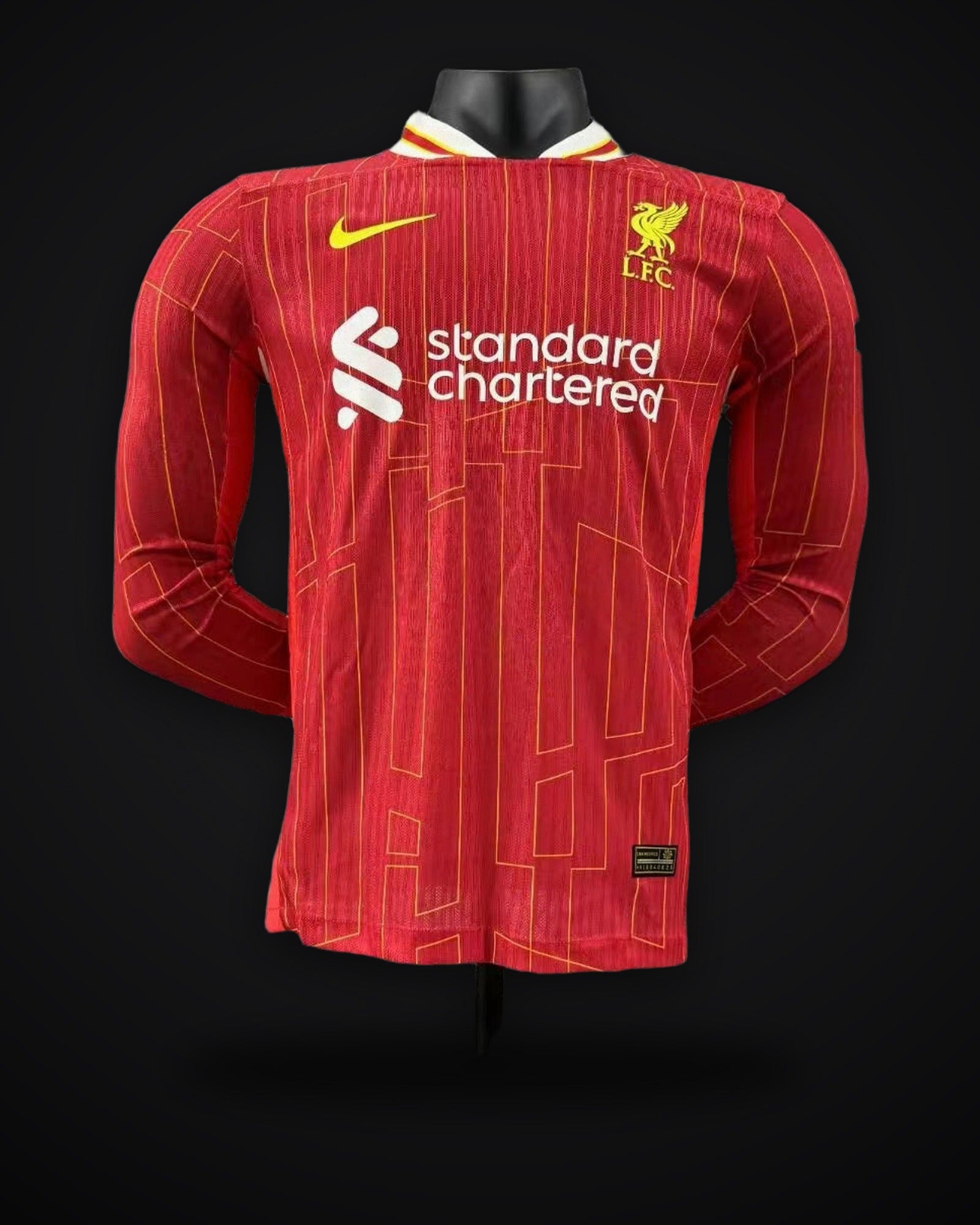 2024/2025 Long Sleeve Liverpool Home Player Version
