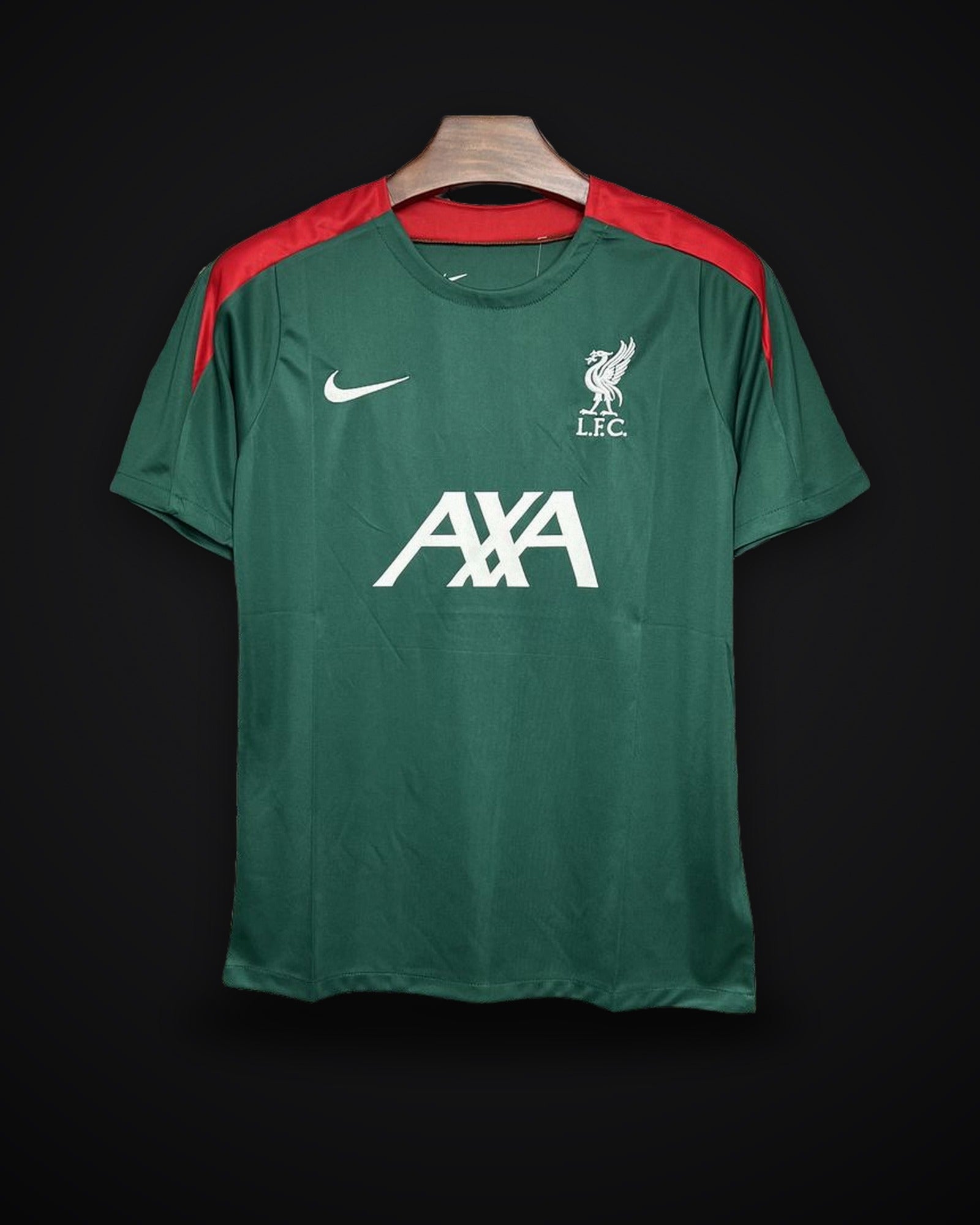 2024/2025 Liverpool Pre-match Training Dark Green Jersey1:1