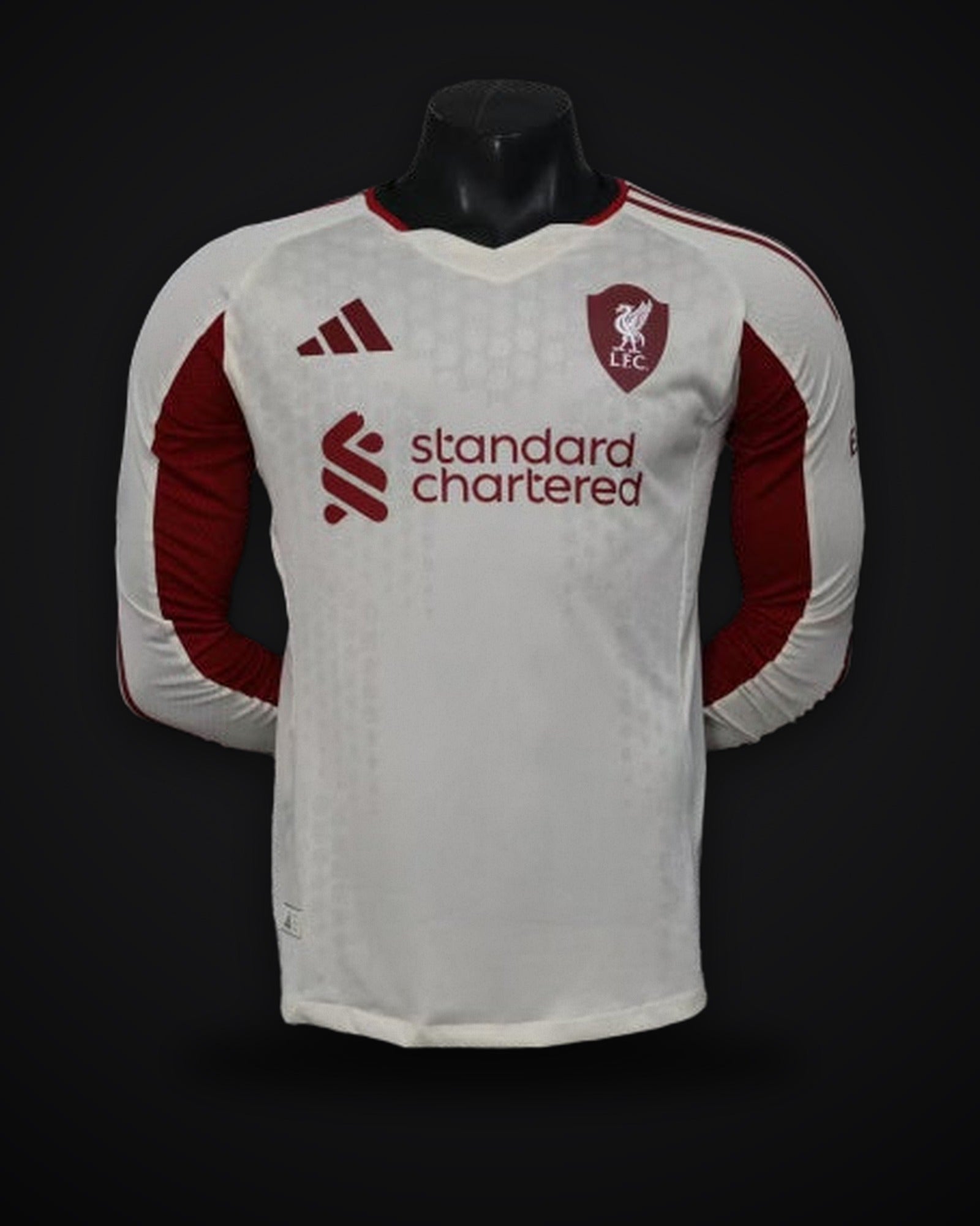 2025/2026 Long Sleeve Player Version Liverpool Away