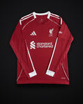 2025/2026 Long Sleeve Liverpool Home