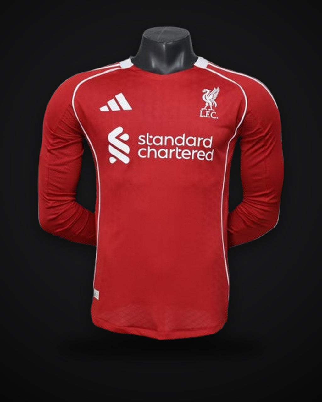 2025/2026 Long Sleeve Liverpool Home Player Version