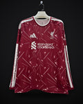 2026/2027 Long Sleeve Liverpool Home Football Jersey 1:1 Thai Quality topjersey