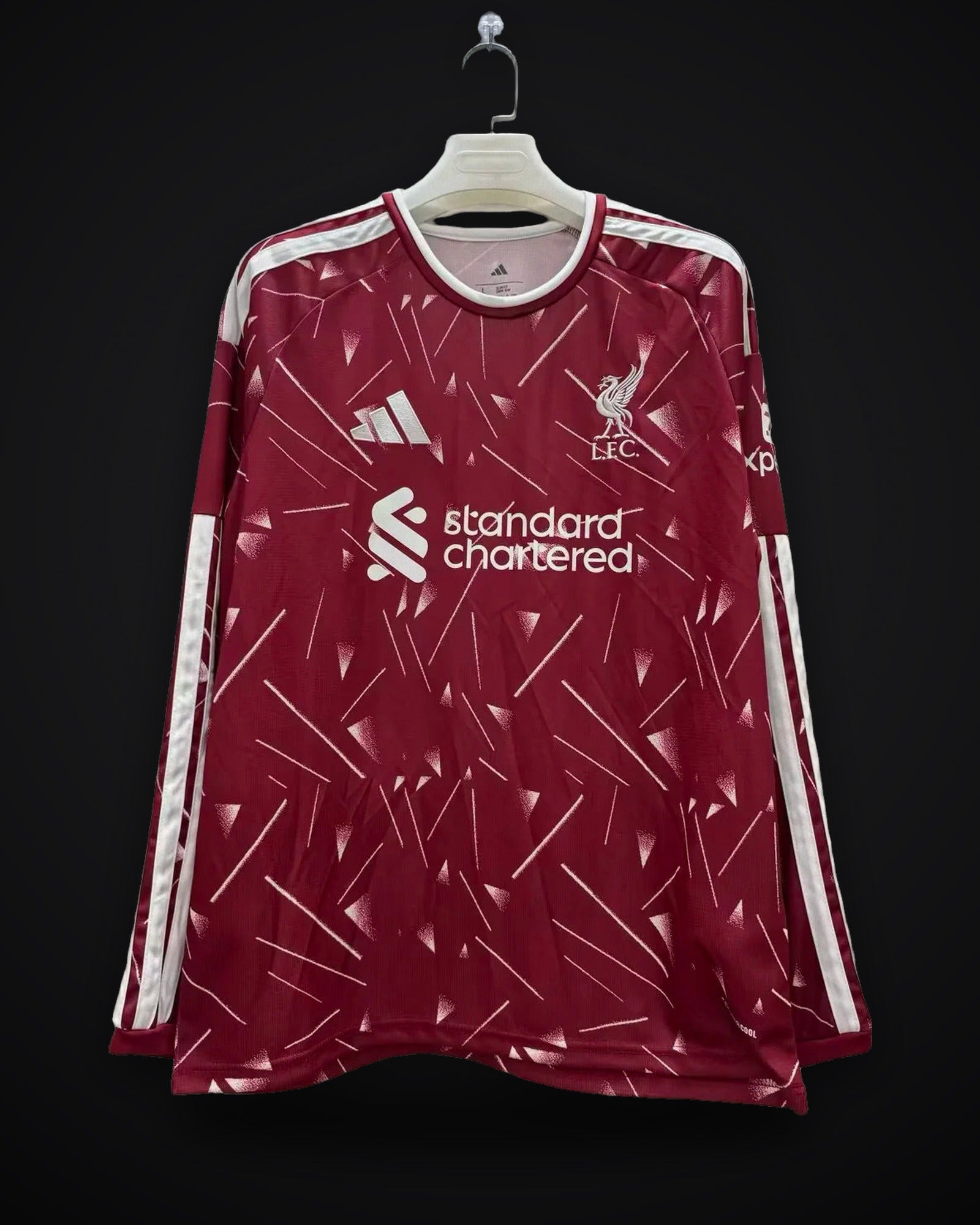 2026/2027 Long Sleeve Liverpool Home Football Jersey 1:1 Thai Quality topjersey