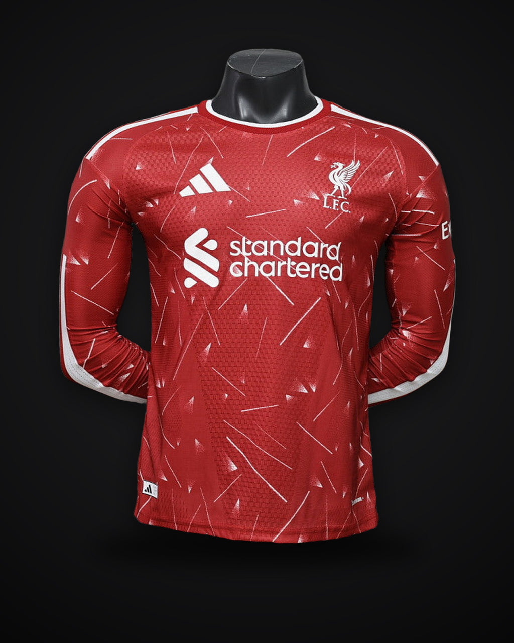 2026/2027 Long Sleeve Player Version Liverpool Home Football Jersey 1:1 Thai Quality topjersey