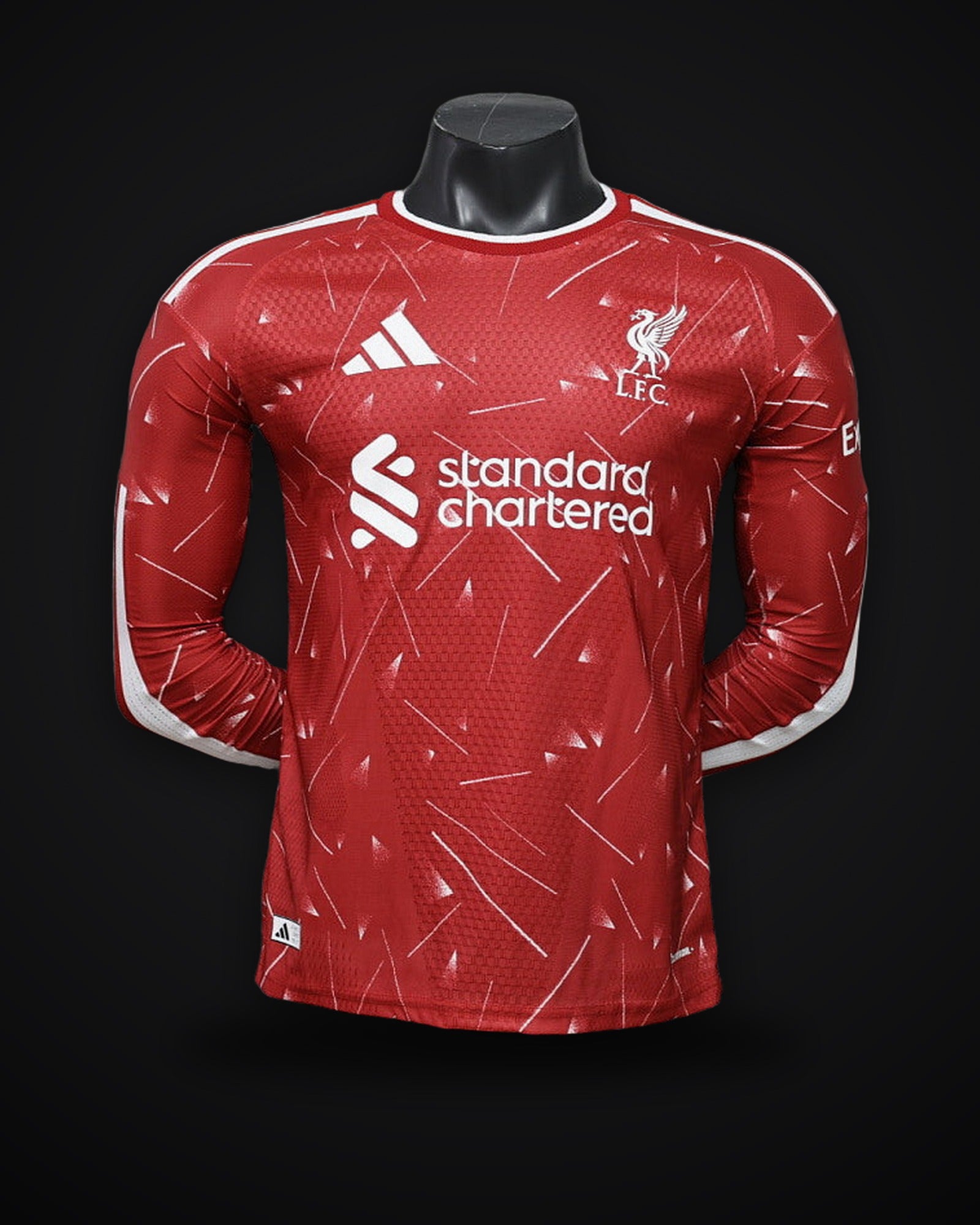 2026/2027 Long Sleeve Player Version Liverpool Home Football Jersey 1:1 Thai Quality topjersey