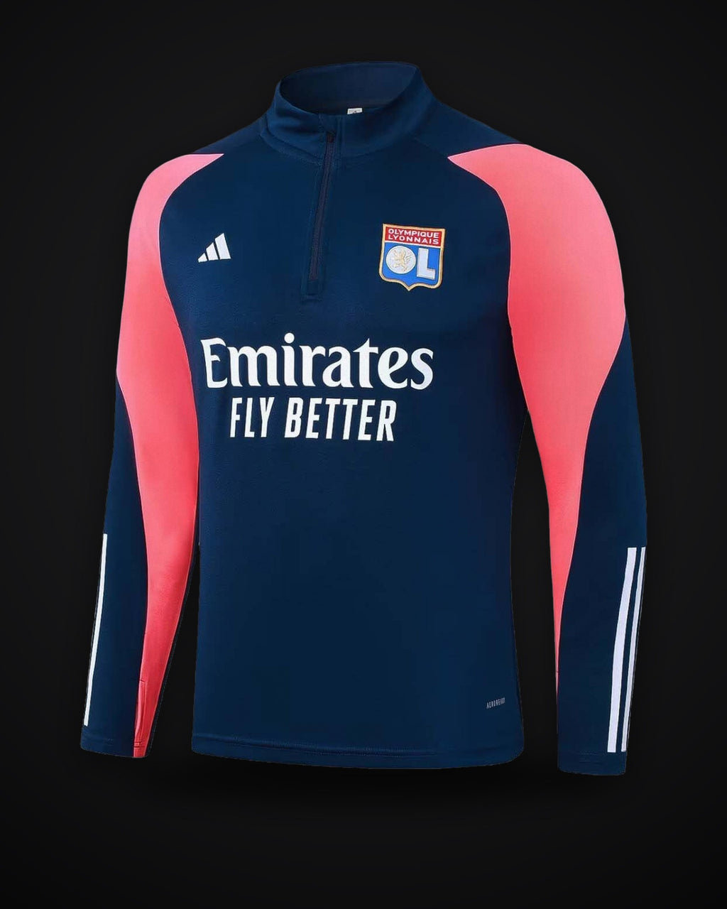 2023/2024 Lyonnais Half-Pull Training Suit Royal blue
