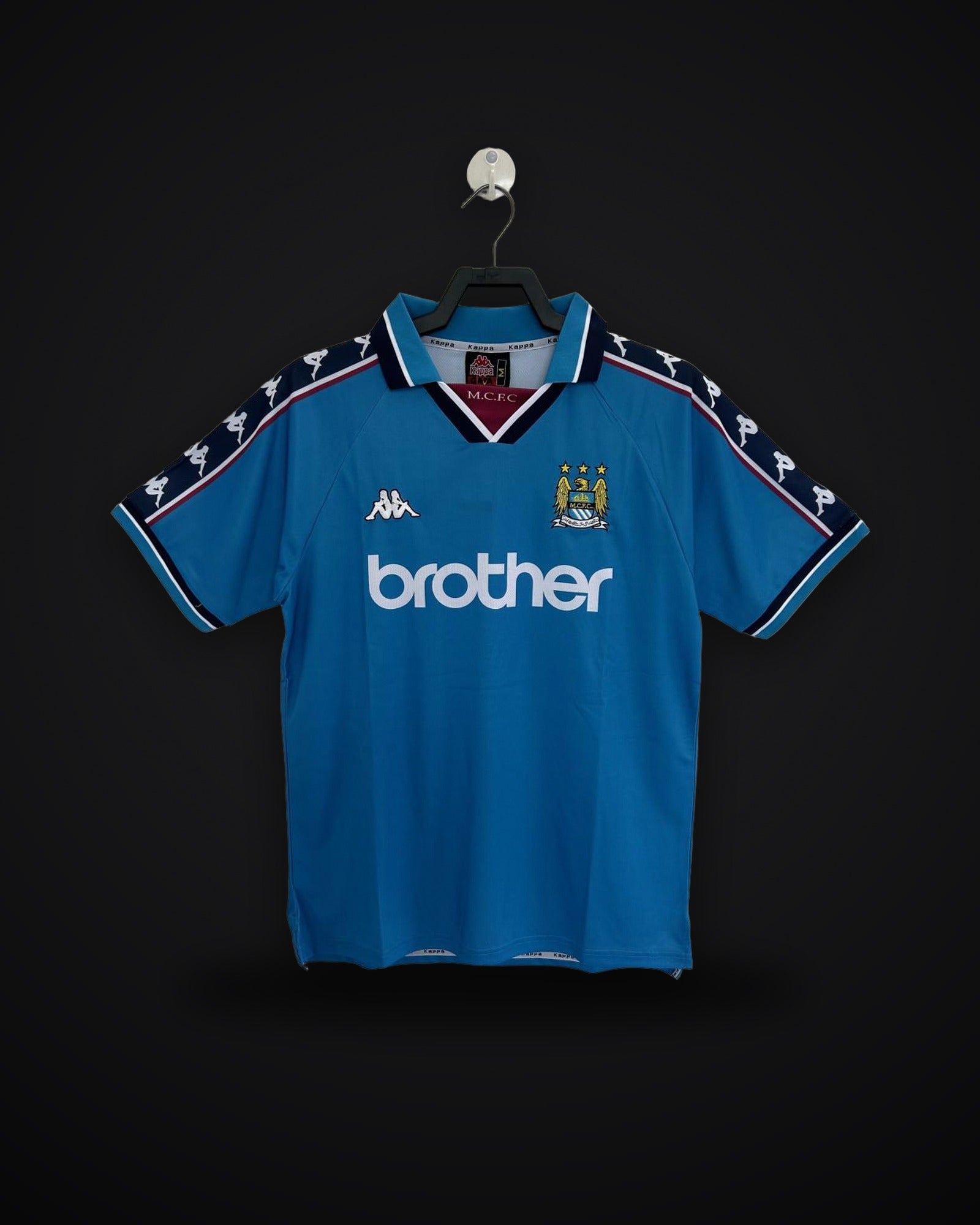 1997-1998 Retro Manchester City Home