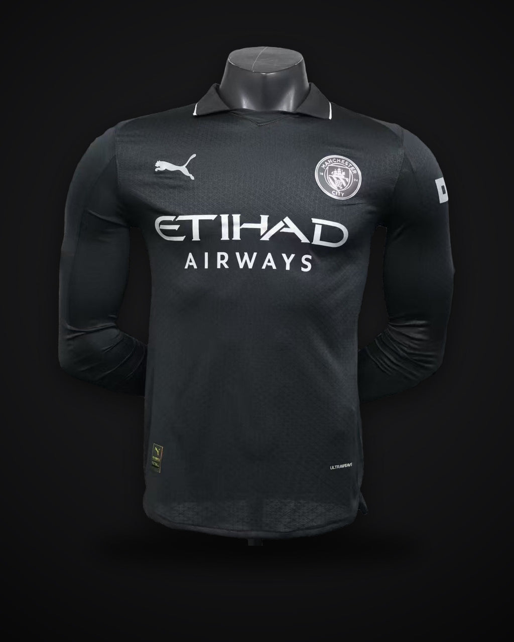 2025/2026 Long Sleeve Player Version Manchester City Away