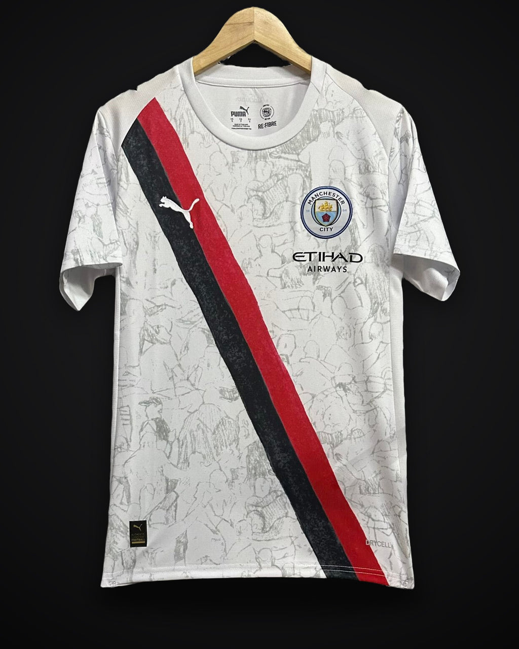2025/2026 Manchester City KidSuper Joint Edition White