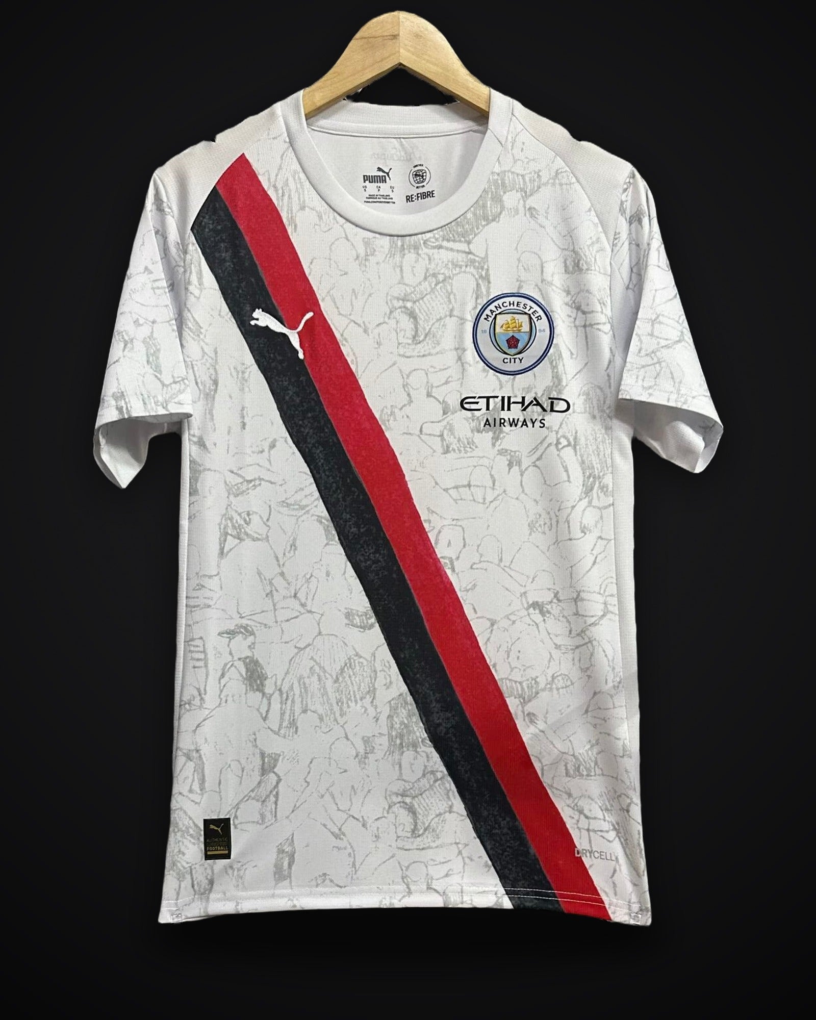 2025/2026 Manchester City KidSuper Joint Edition White