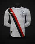 2025/2026 Long Sleeve Player Version Manchester City KidSuper Joint Edition White