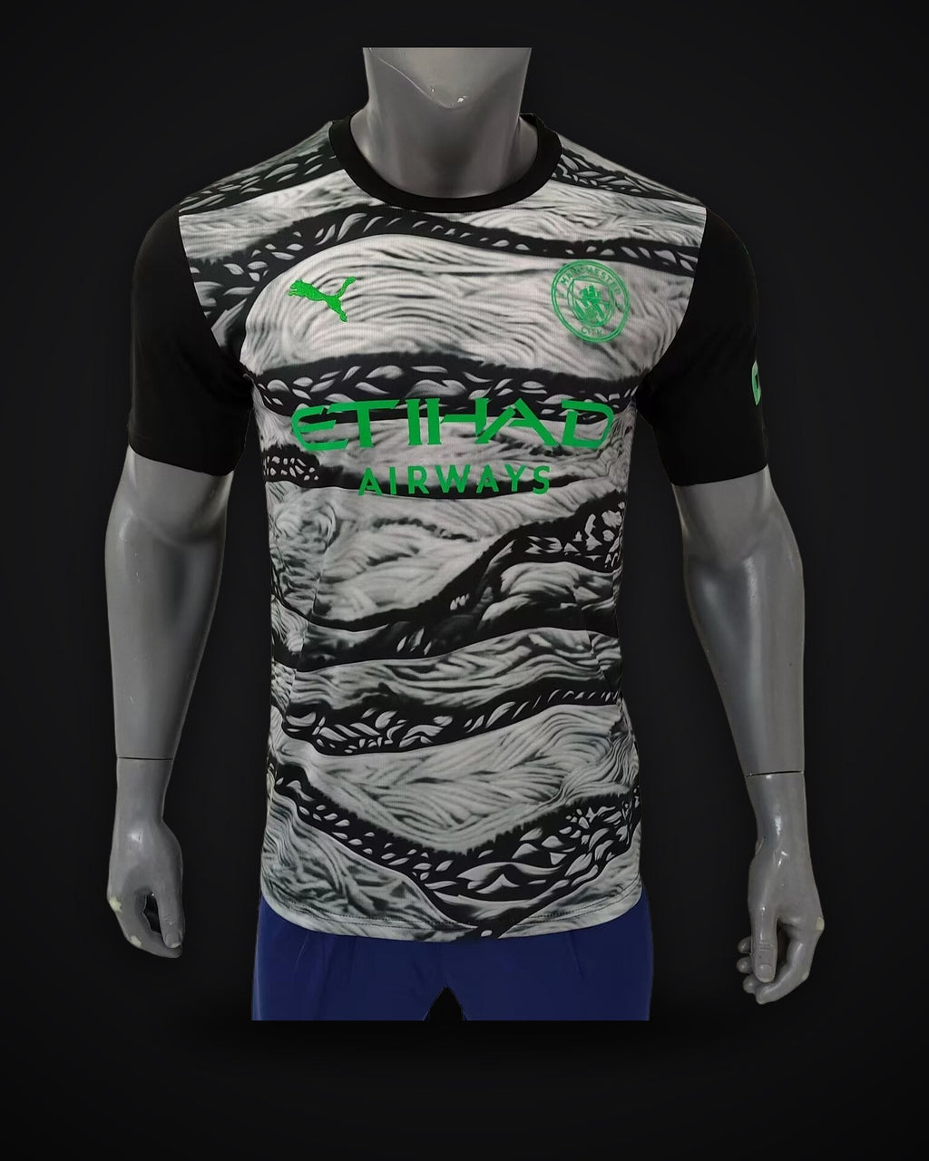 2025/2026 Player Version Manchester City Black And Gray Concept Version