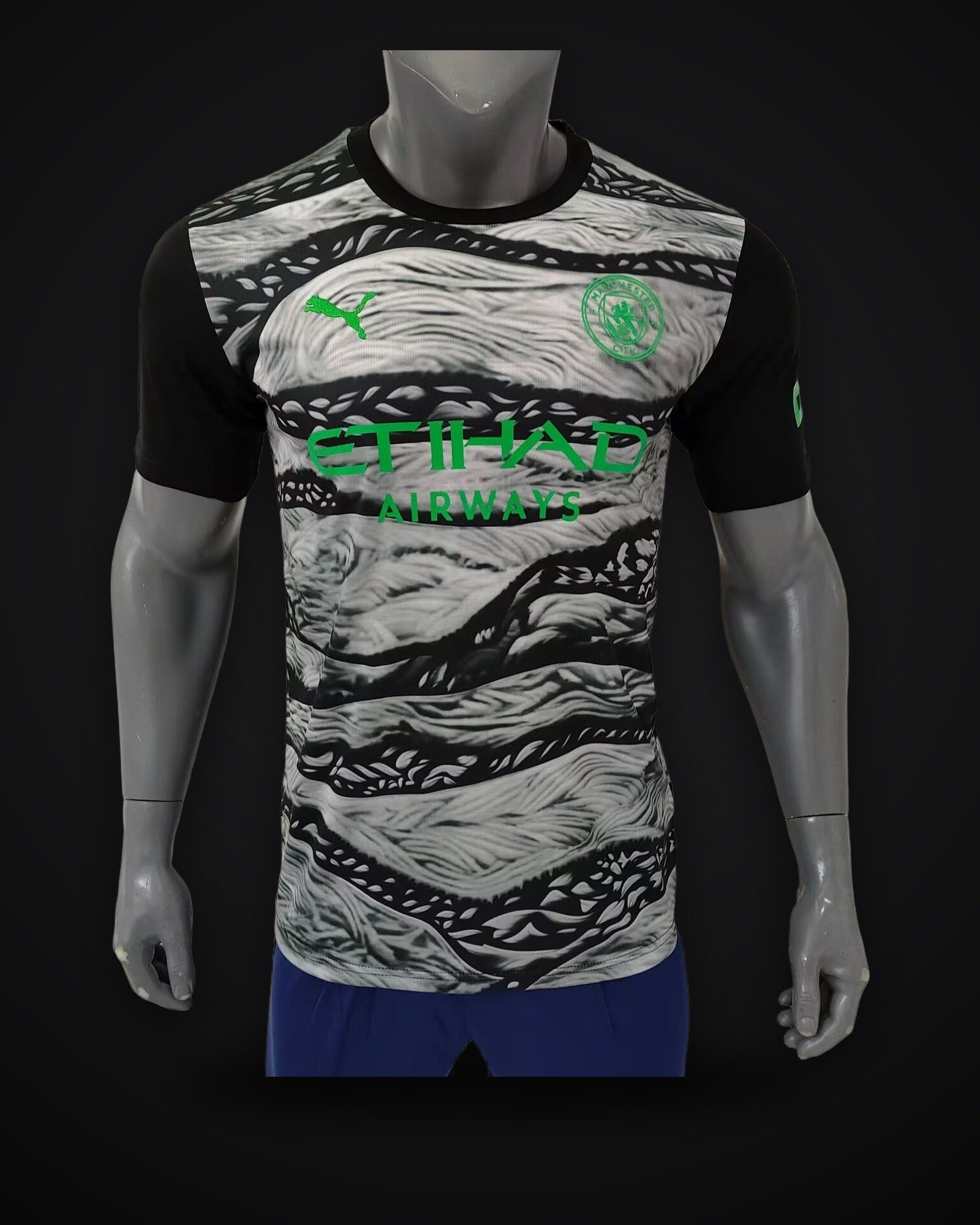 2025/2026 Player Version Manchester City Black And Gray Concept Version