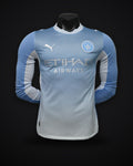2026/2027 Long Sleeve Player Version Manchester City Home Football Shirt 1:1 Thai Quality topjersey