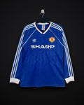 1988-1990 Retro Long Sleeve Manchester United Third Away