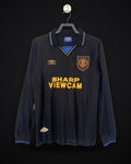 1993/1994 Retro Long Sleeve Manchester United Third Away