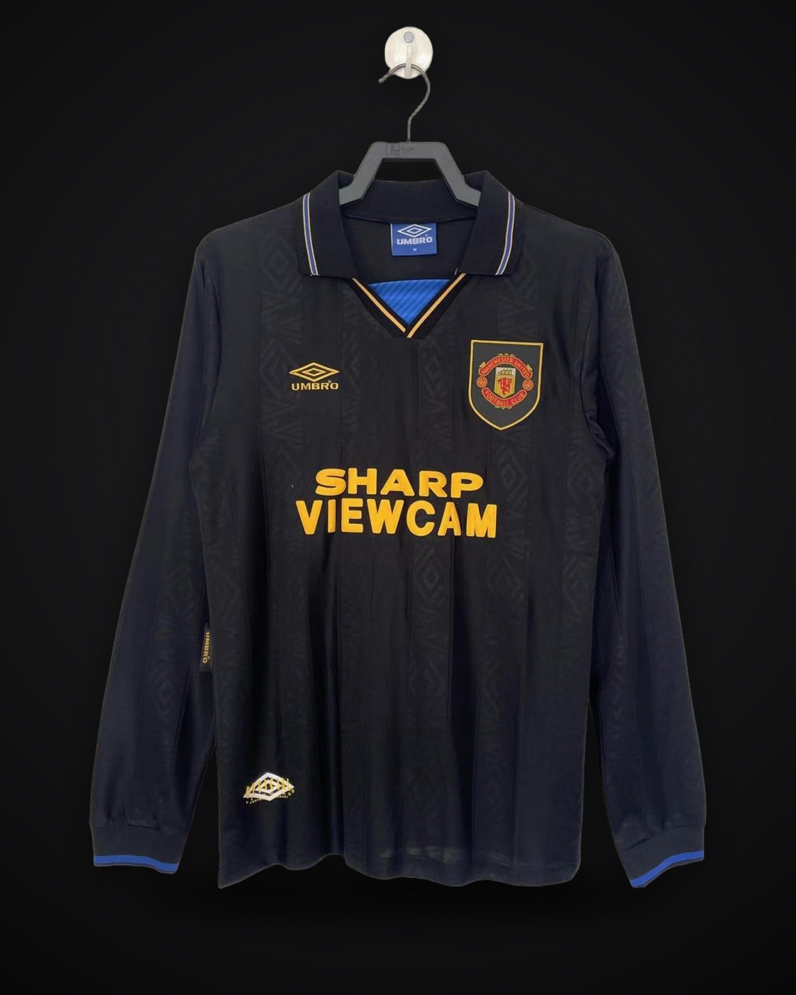 1993/1994 Retro Long Sleeve Manchester United Third Away