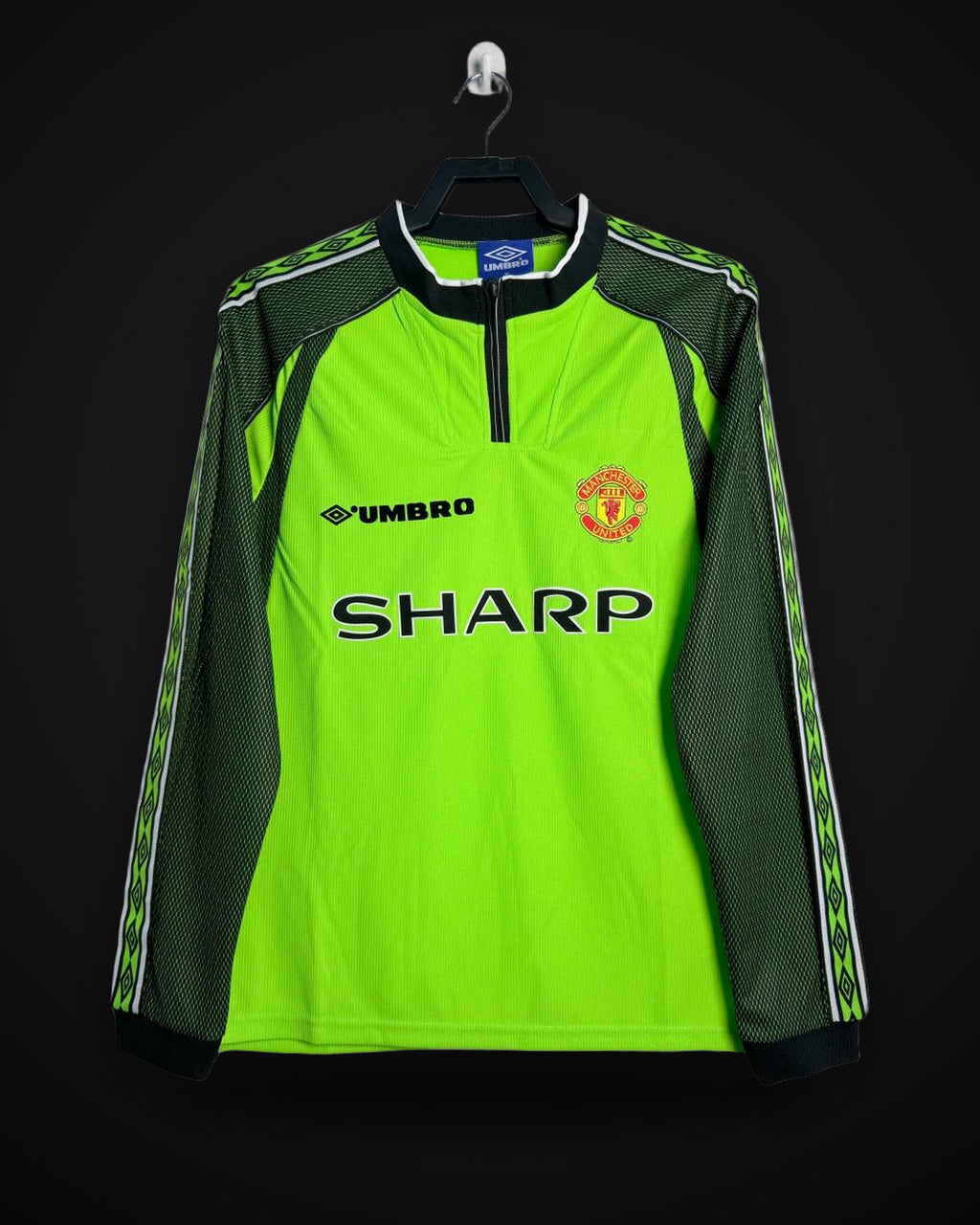 1998-1999 Retro Long Sleeve Manchester United Goalkeeper