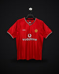 2000/2002 Retro Manchester United Home