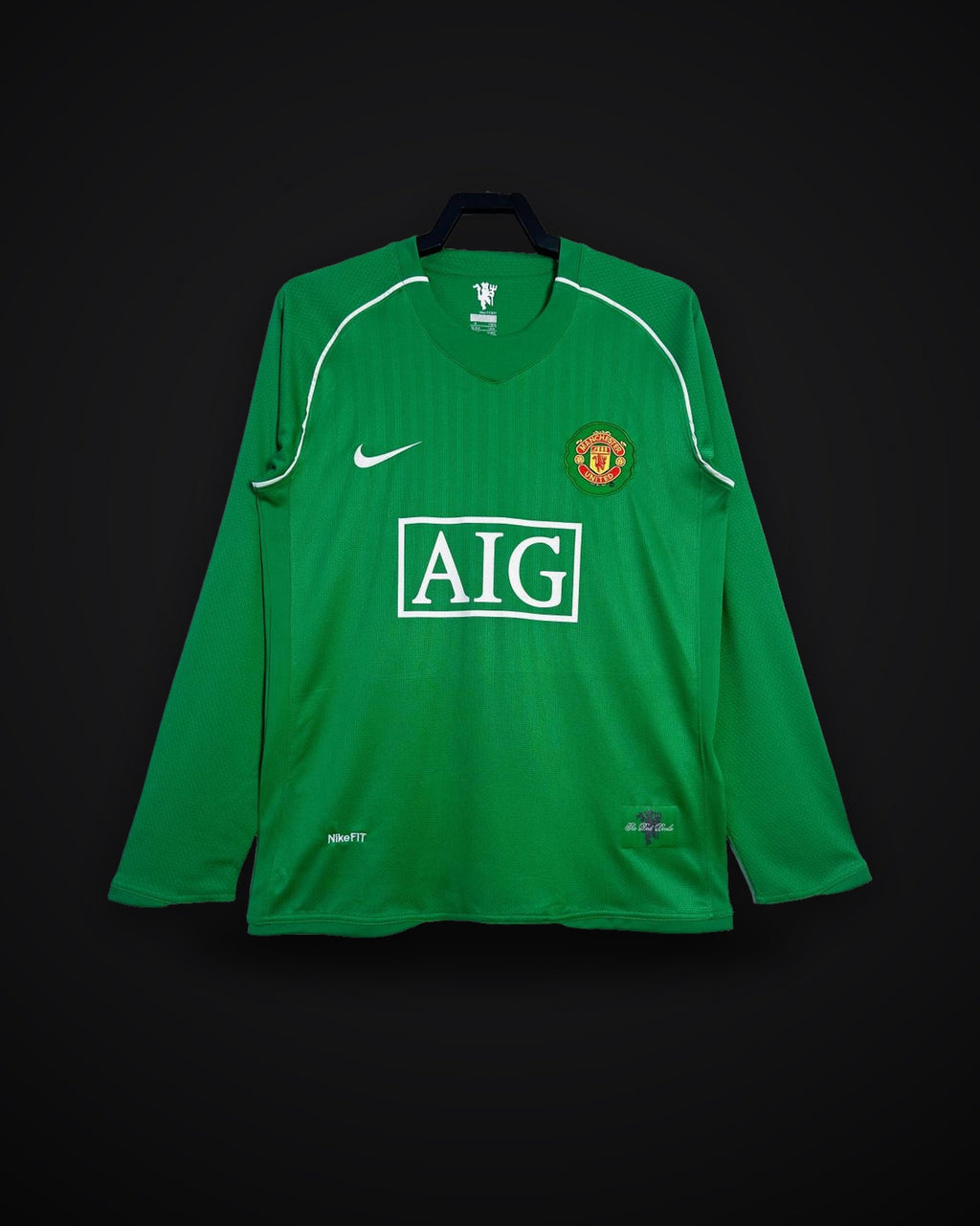 2007/2008 Retro Long Sleeve Manchester United Goalkeeper Green