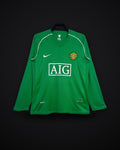 2007/2008 Retro Long Sleeve Manchester United Goalkeeper Green