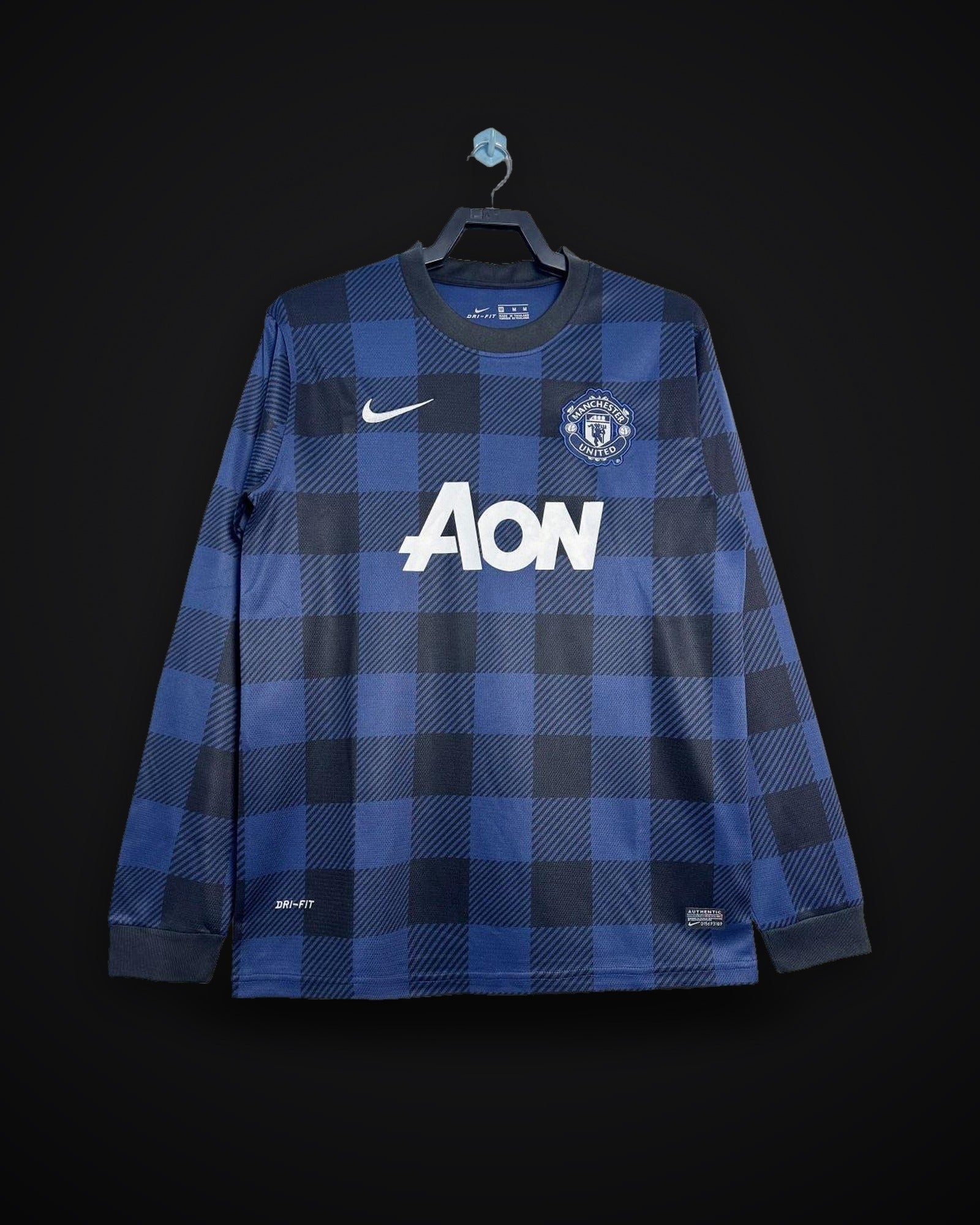2013/2014 Retro Long Sleeve Manchester United Away