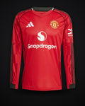 2025/2026 Long Sleeve Manchester United Home