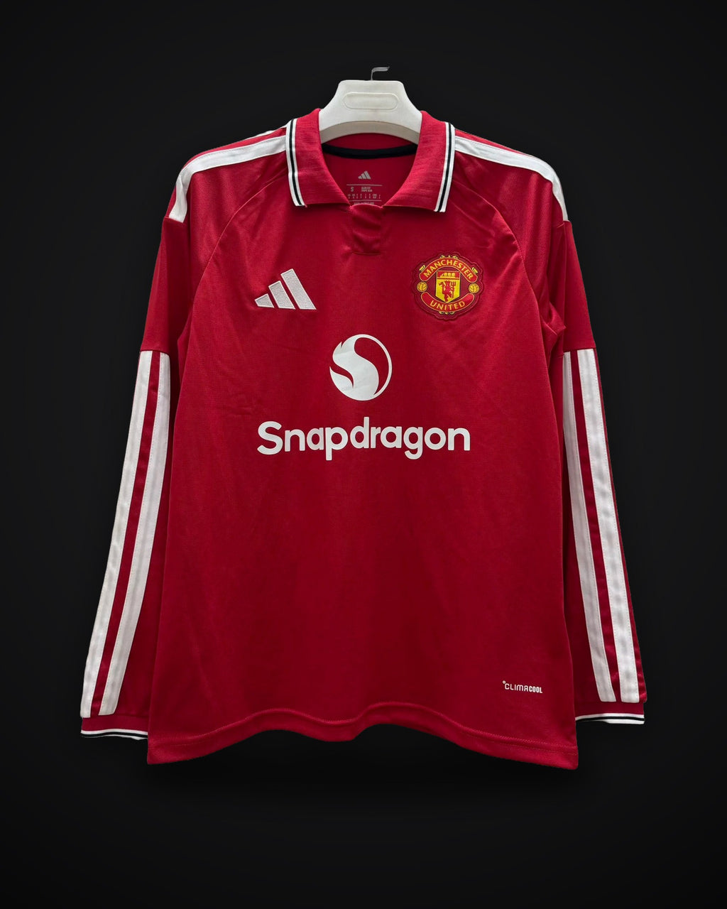 2026/2027 Long Sleeves Manchester United Home Football Jersey 1:1 Thai Quality topjersey
