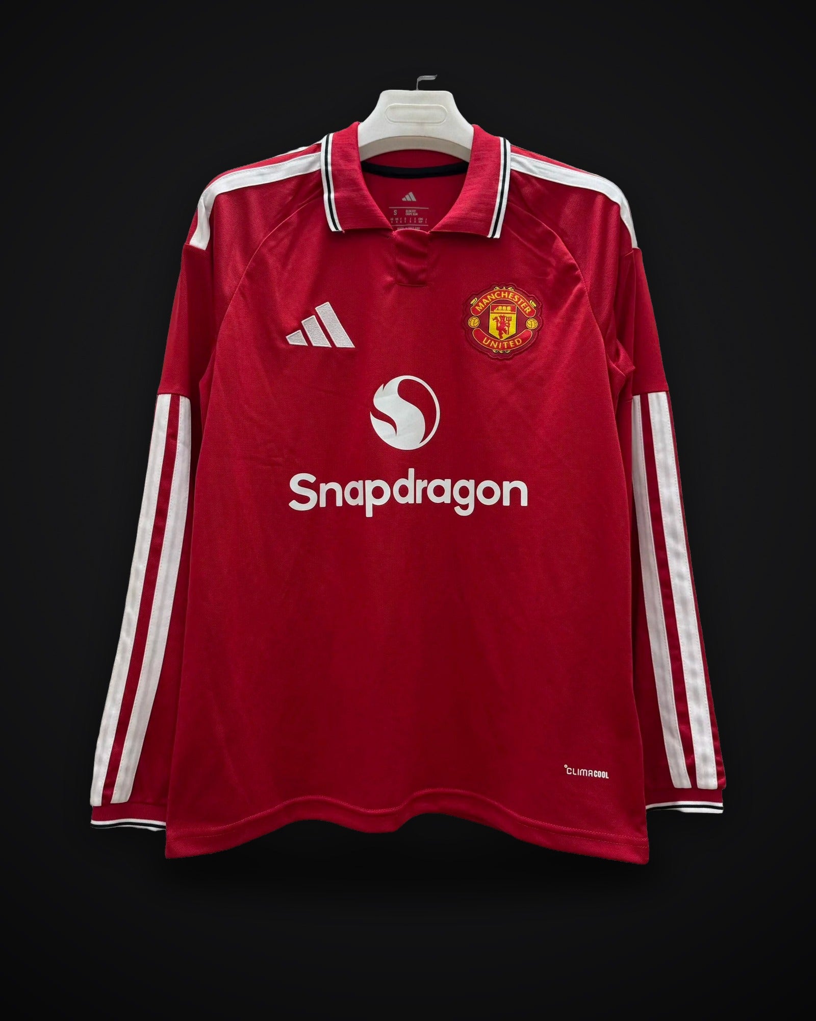 2026/2027 Long Sleeves Manchester United Home Football Jersey 1:1 Thai Quality topjersey