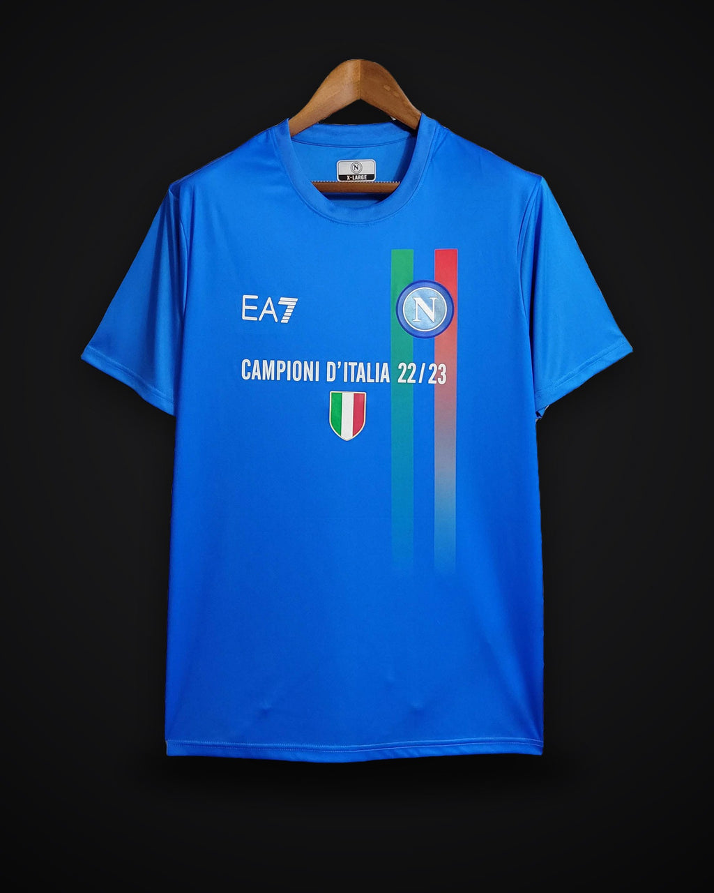 2023/2024 Napoli Soccer Commemorative Edition Blue Jersey