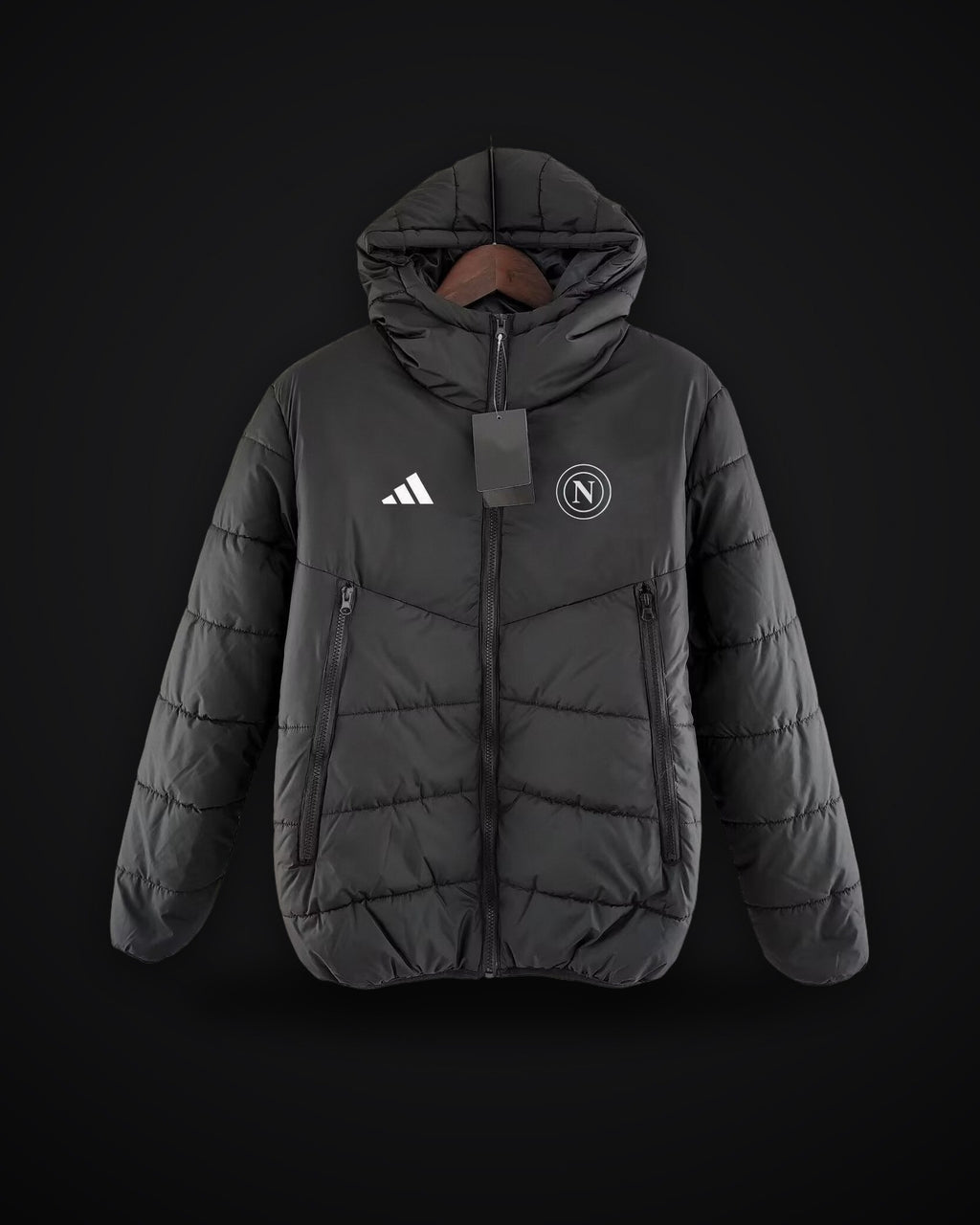 2024/2025 Napoli Black Soccer Cotton jacket