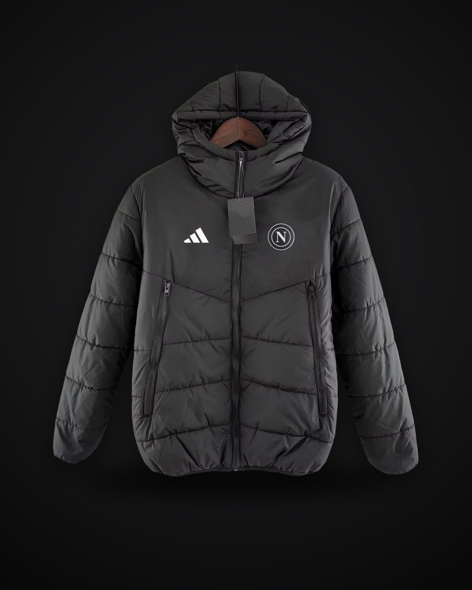 2024/2025 Napoli Black Soccer Cotton jacket