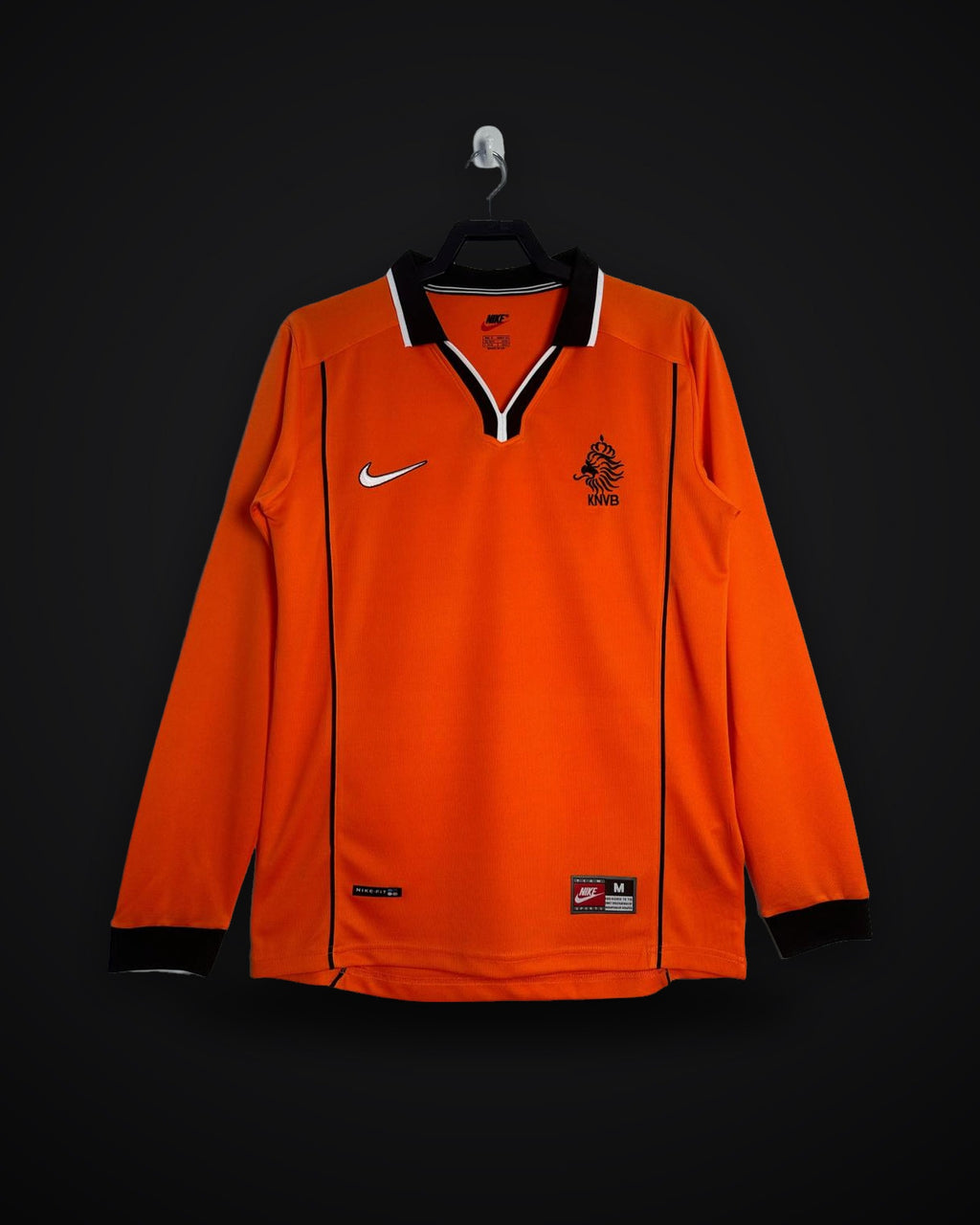 1998 Retro Long Sleeve Netherlands Home