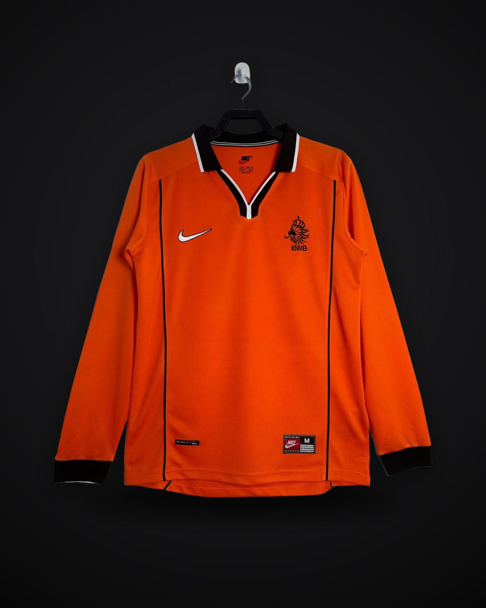 1998 Retro Long Sleeve Netherlands Home
