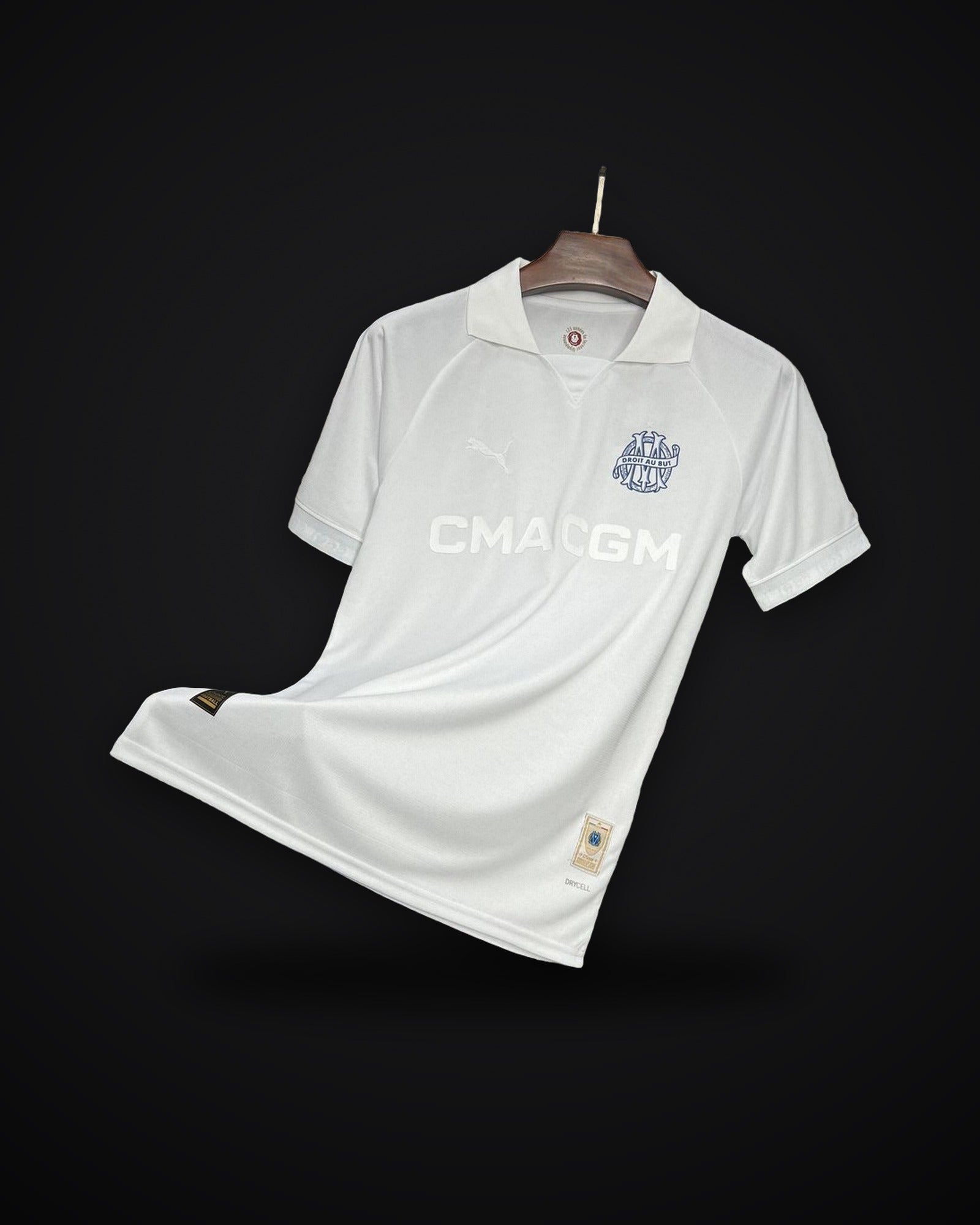 2024/2025 Olympique de Marseille 125th Anniversary White Jersey