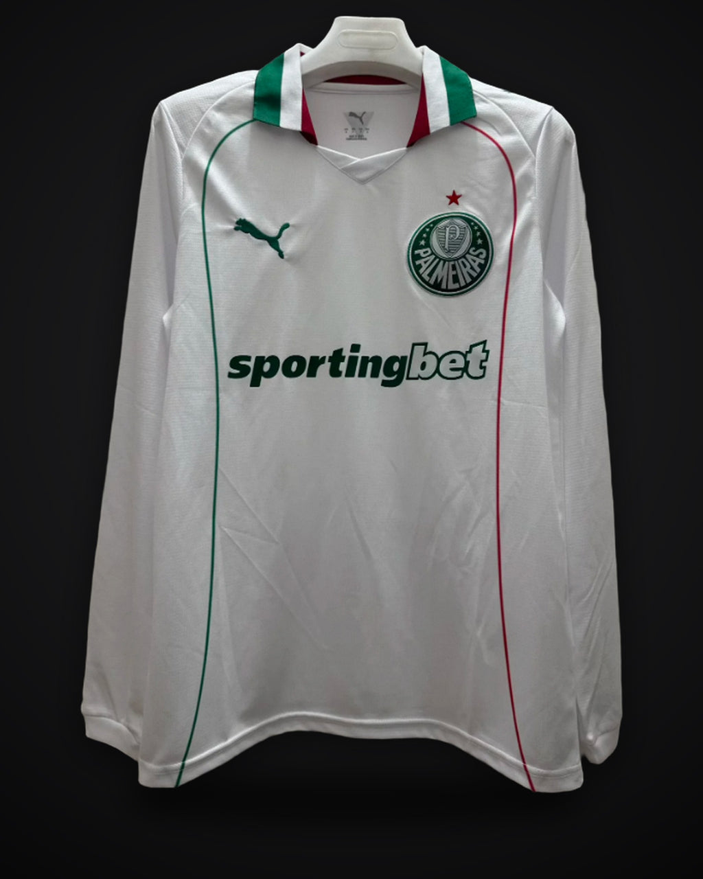 2026/2027 Long Sleeve Palmeiras Away Football Jersey 1:1 Thai Quality topjersey