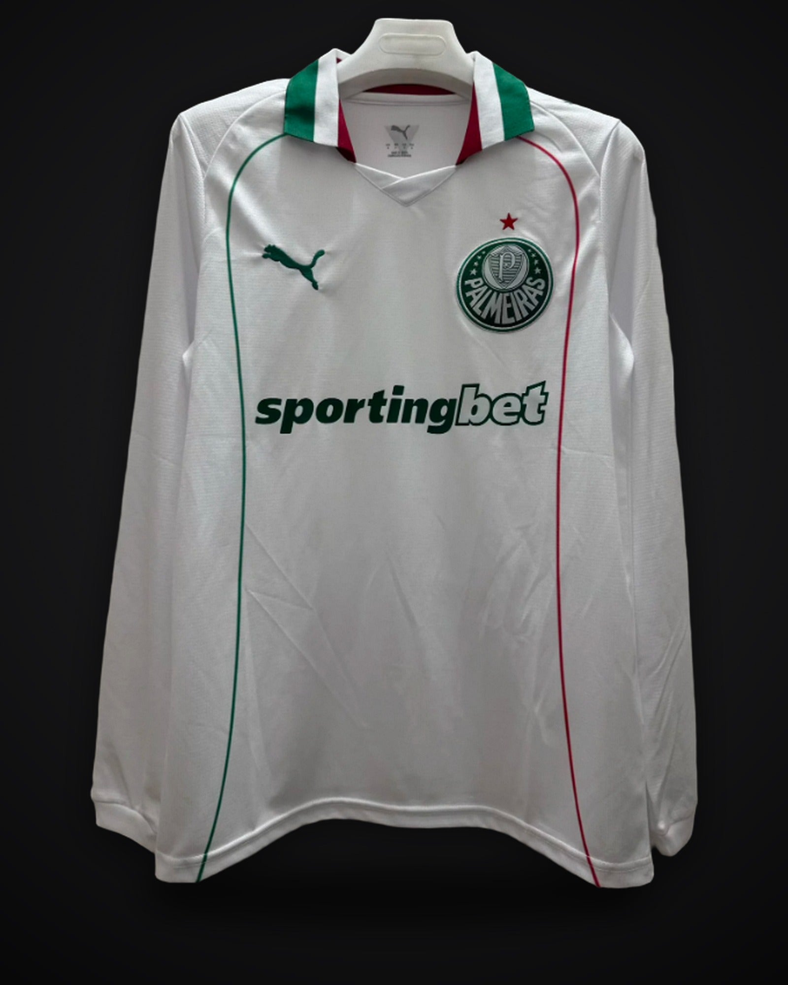2026/2027 Long Sleeve Palmeiras Away Football Jersey 1:1 Thai Quality topjersey
