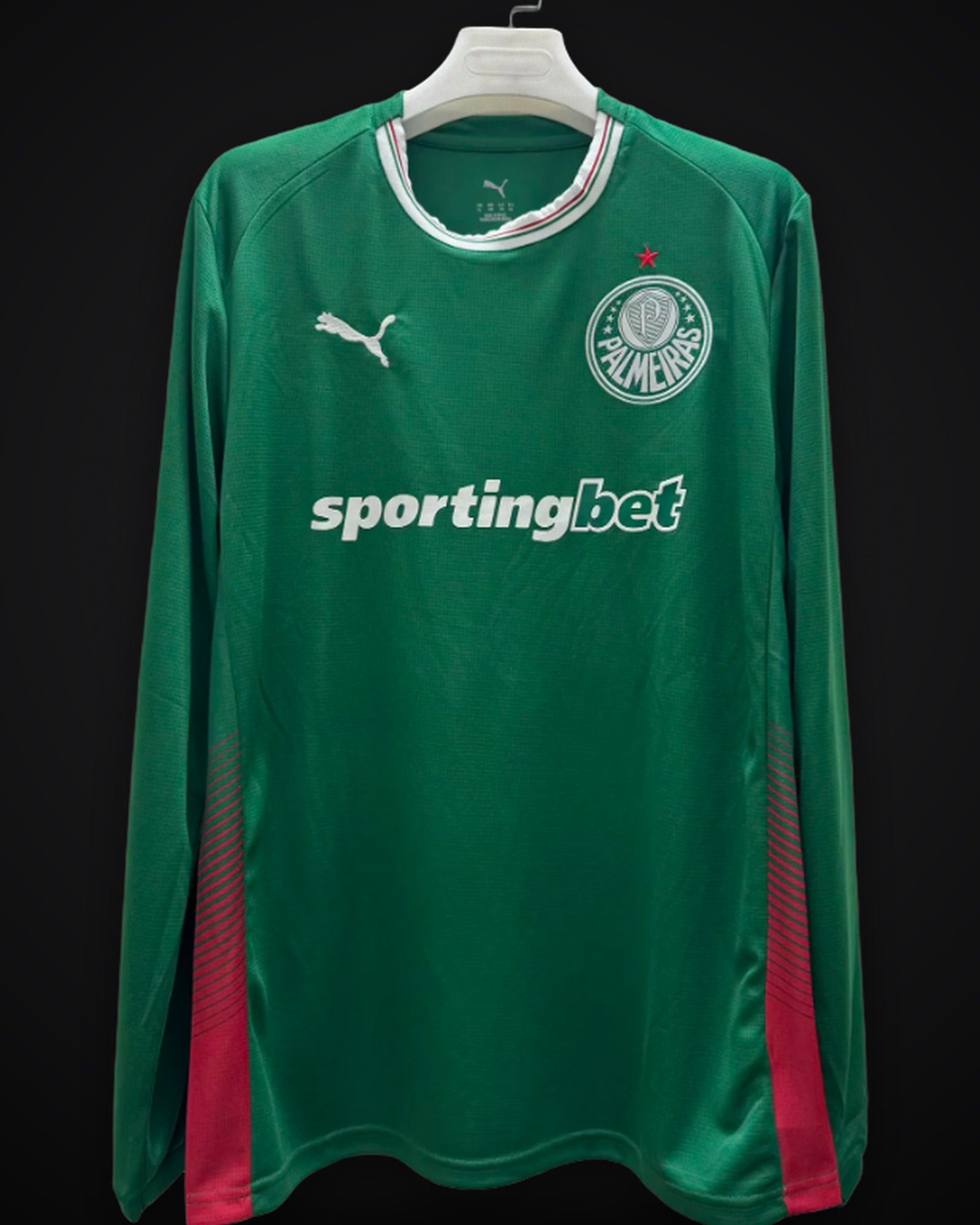 2026/2027 Long Sleeve Palmeiras Home Football Jersey 1:1 Thai Quality topjersey