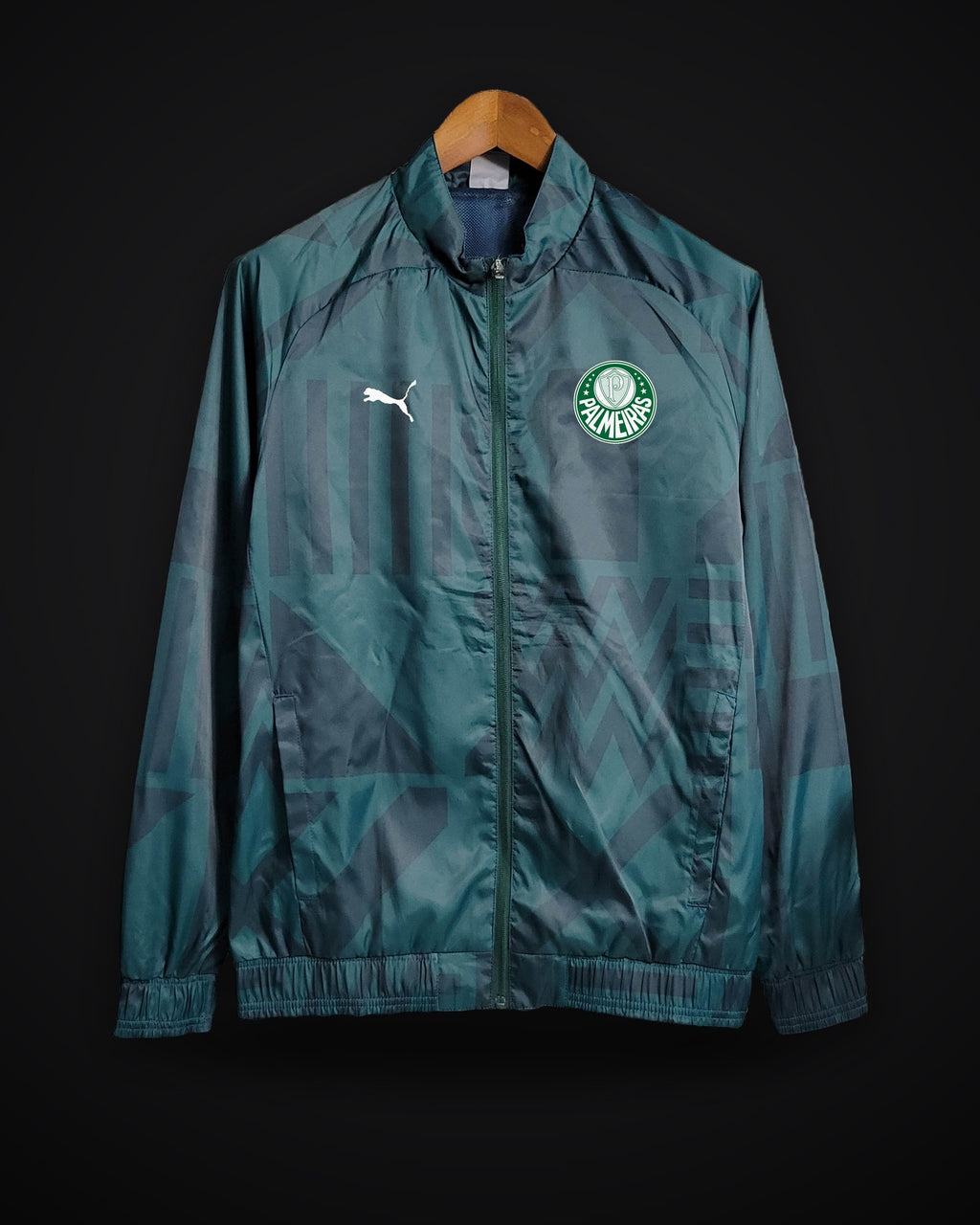 2023/2024 Palmeiras Windbreaker Dark Green Jersey
