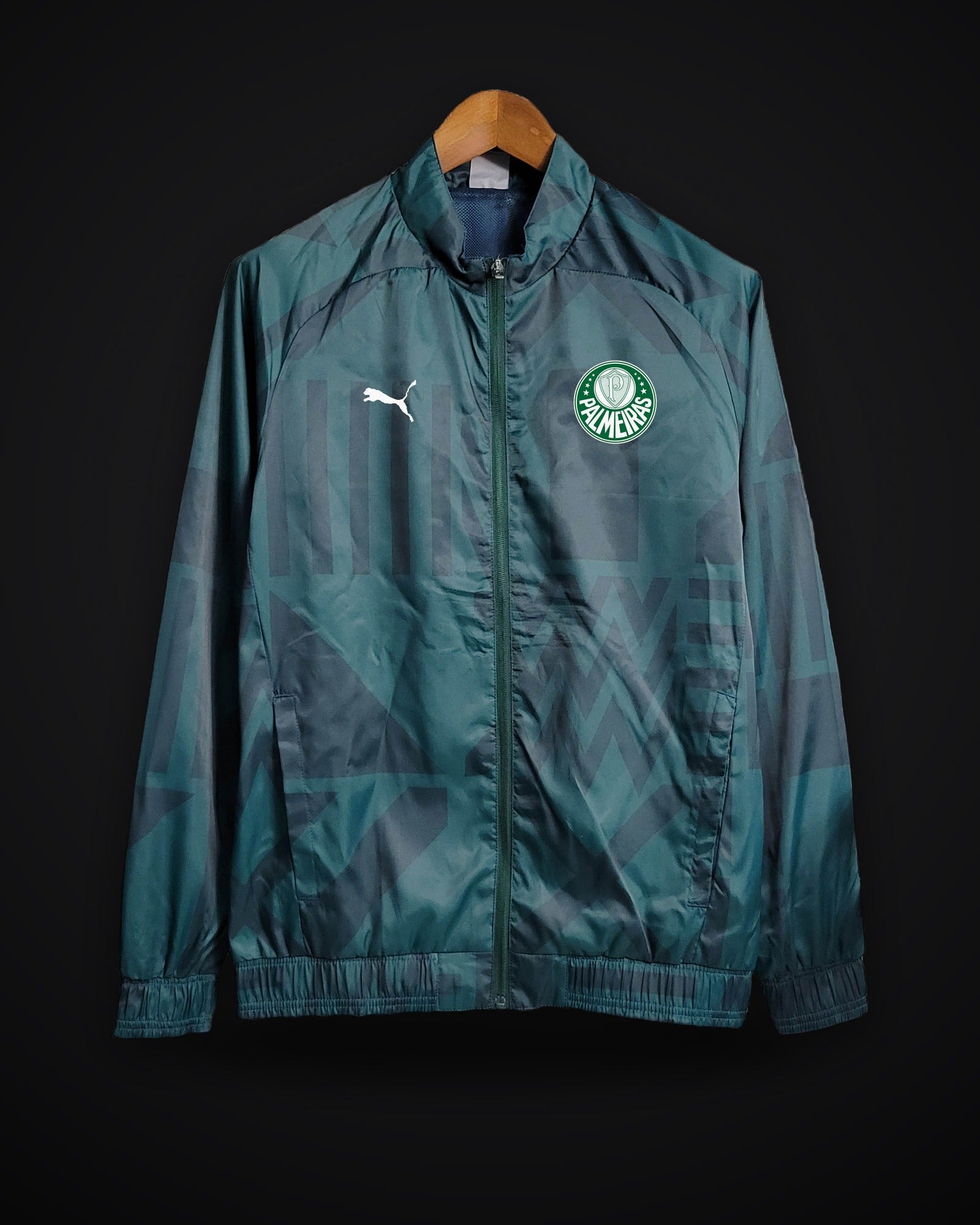 2023/2024 Palmeiras Windbreaker Dark Green Jersey