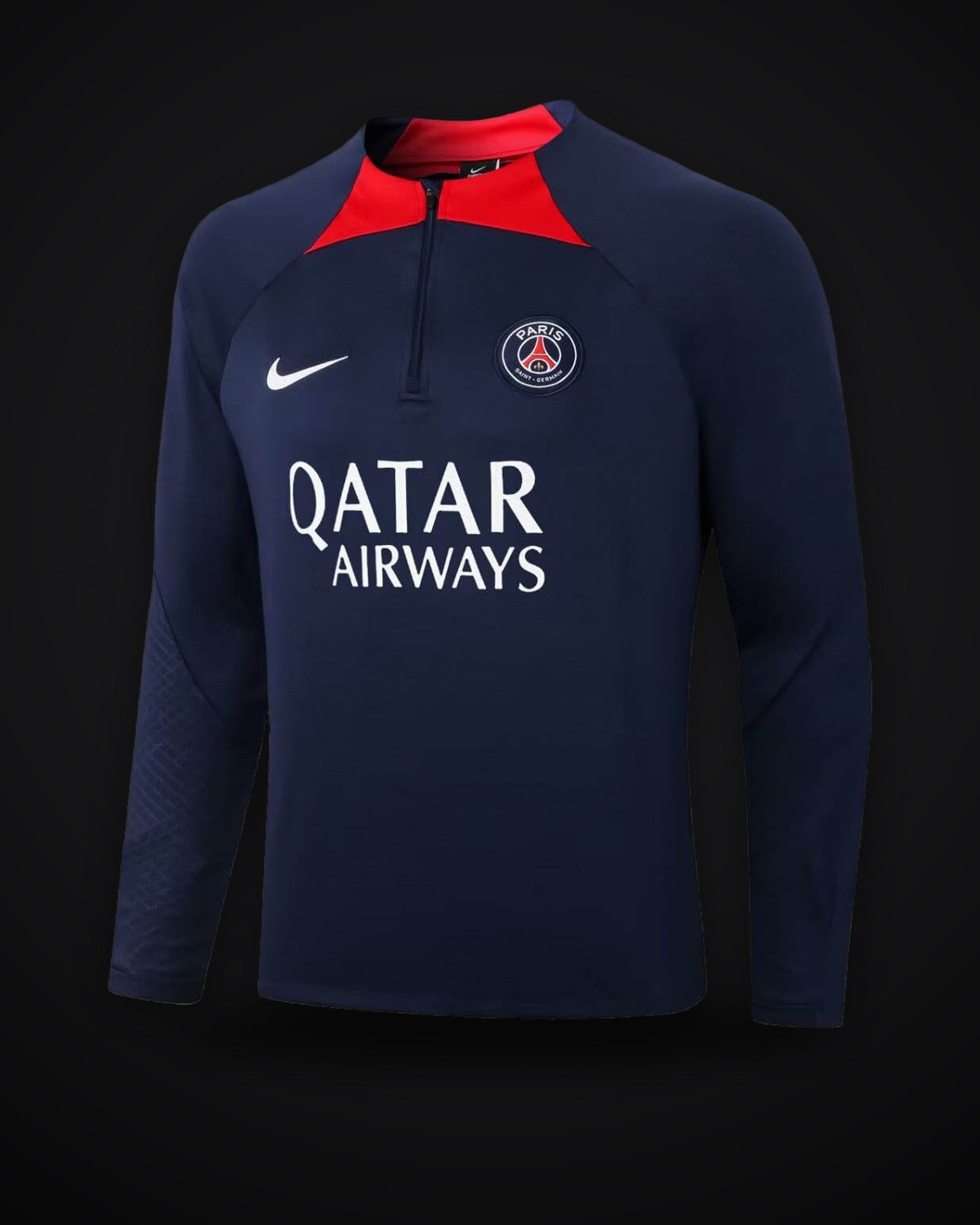 2022/2023 Psg Paris Saint-Germain Half-Pull Training Suit Royal Blue Set