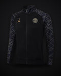 2023/2024 Psg Paris Saint-Germain Long Zipped Jacket Black Set