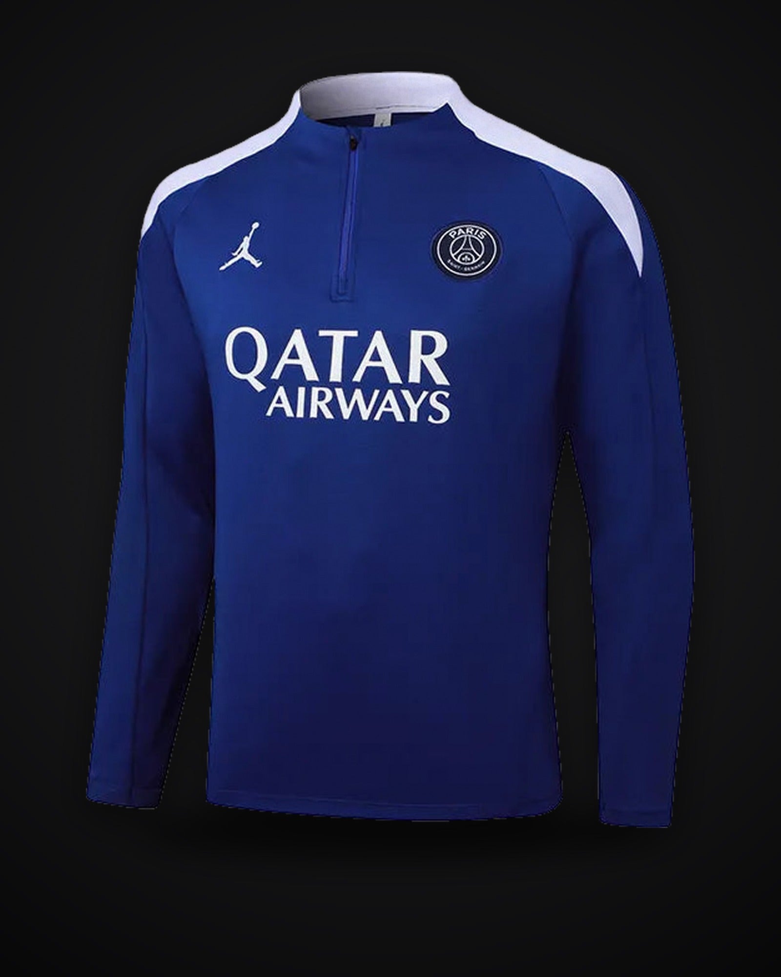2025/2026 Psg Paris Saint-Germain Half-Pull Training Suit Blue Set