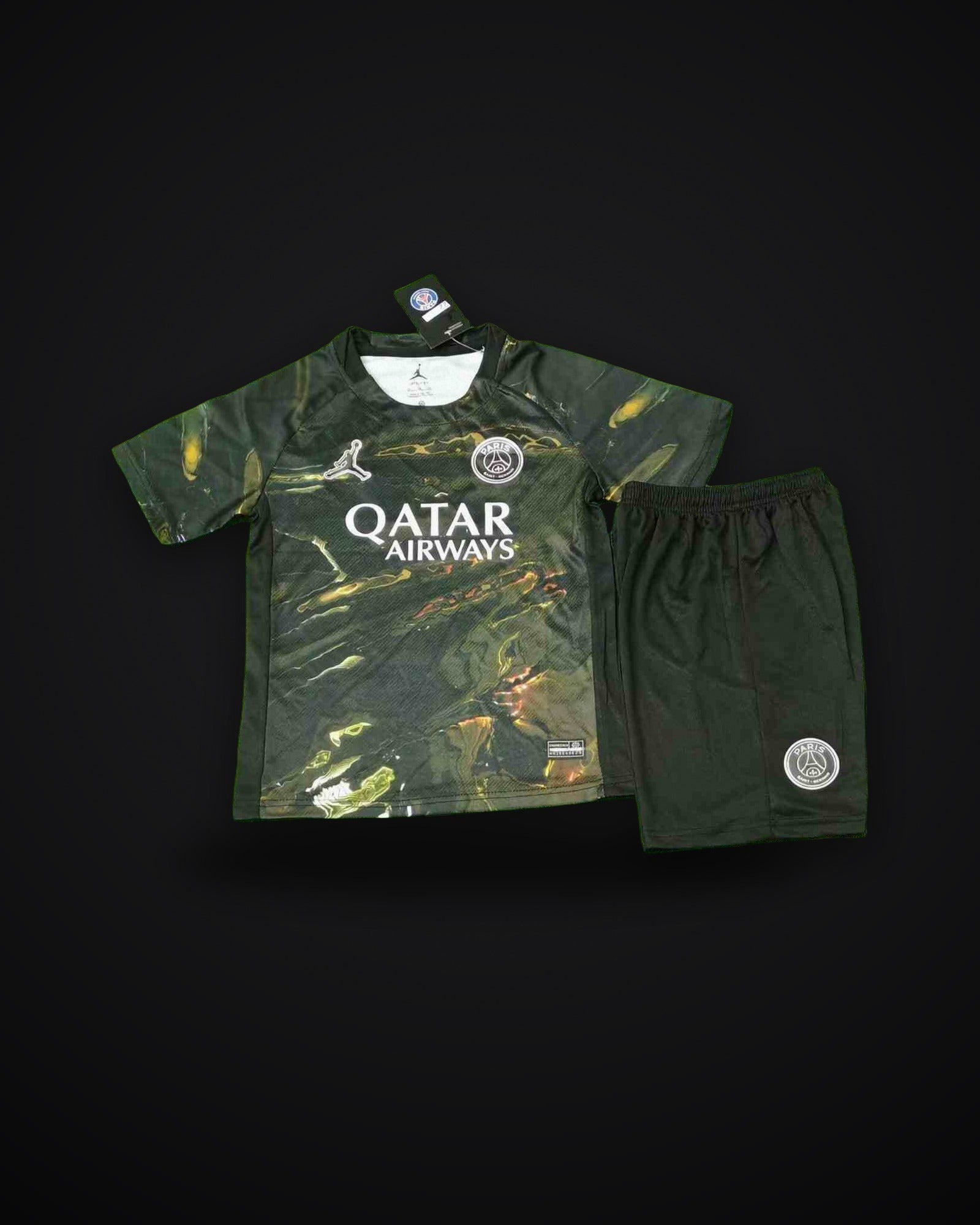 2026/2027 Kids Size Psg Paris Special Edition Black  Football Shirt 1:1 Thai Quality