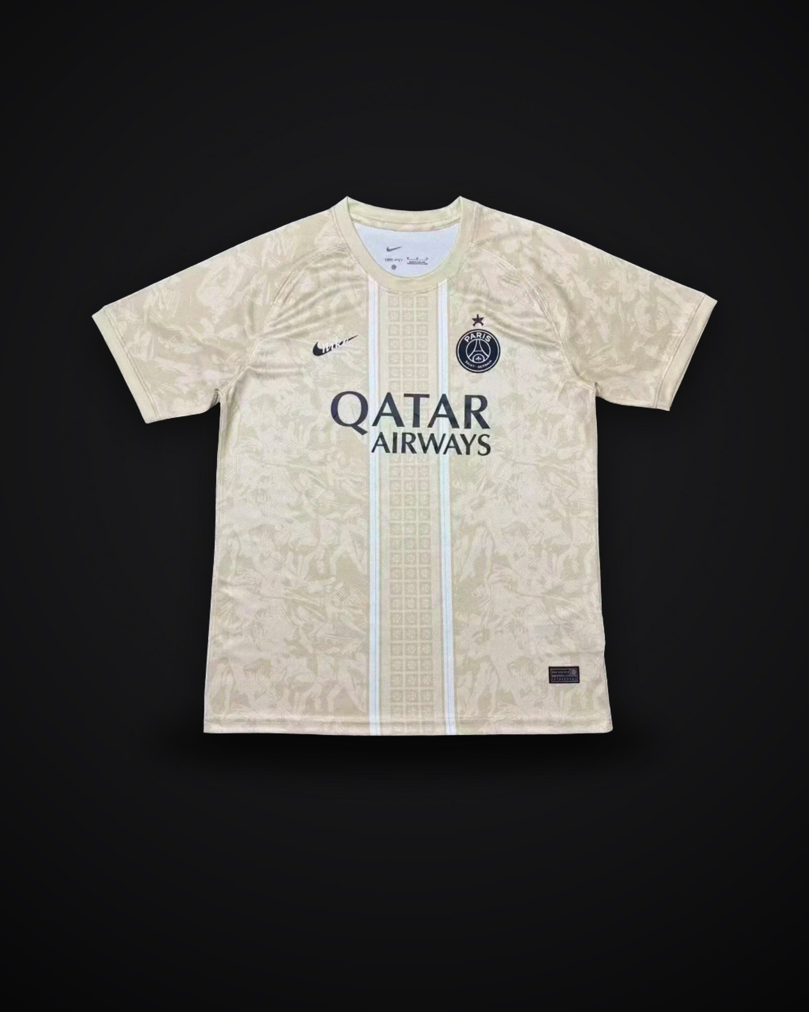 2026/2027 Psg Paris Training Suit Beige Football Jersey 1:1 Thai Quality topjersey