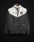 Psg Paris Saint-Germain Windbreaker Classic Style Black-White