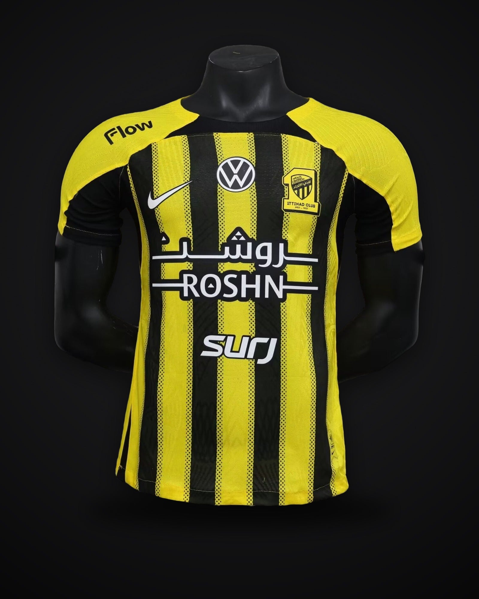 2024/2025 Player Version Al-Ittihad Home（New Ads）